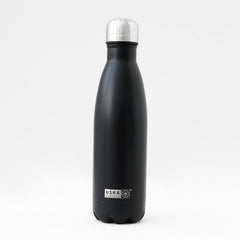 USHA SHRIRAM Insulated Stainless Steel Water Bottle 1000ml (Black)| Water Bottle for Home, Office & Kids | Hot for 18 Hours, Cold for 24 Hours | Hot Water Bottle Insulated | Bottle Hot & Cold 1 Litre