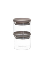 USHA SHRIRAM Food Storage Conatiner with Airtight Lid | Borosilicate Glass Container For Kitchen Storage Set| Glass Container With Lid For Fridge Storage| Borosilicate Bowl (1Pcs - 1L)