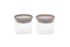 USHA SHRIRAM Food Storage Conatiner with Airtight Lid | Borosilicate Glass Container For Kitchen Storage Set| Glass Container With Lid For Fridge Storage| Borosilicate Bowl (1Pcs - 1L)