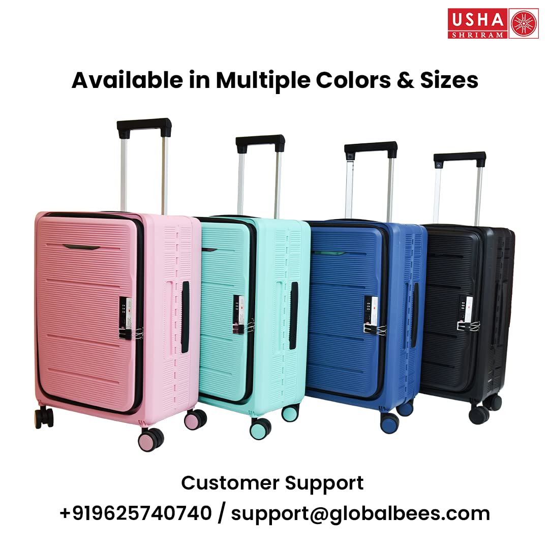 Imported Heavy Material Foldable Trolley Bag With Wheels For Luggage