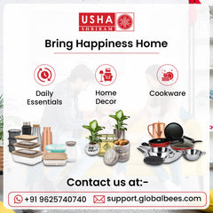 USHA SHRIRAM Borosilicate Container With Bamboo Lid (1.05L)| Fridge Side Door Organiser Box| Vegetable Organiser For Fridge|Kitchen Organise Storage Boxes| Idli Batter Container |Fruit Box For Kitchen